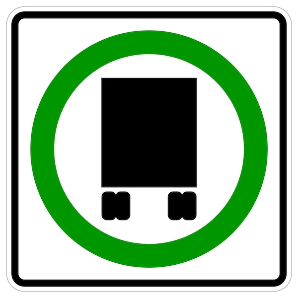 Sign Solutions Usa National Network Permitted, Aluminum, 42 in x 42 in DUS08DWT4242R14-4 - main